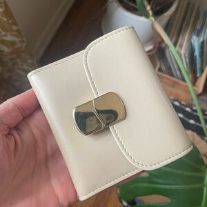Sezane Milo Wallet -cream